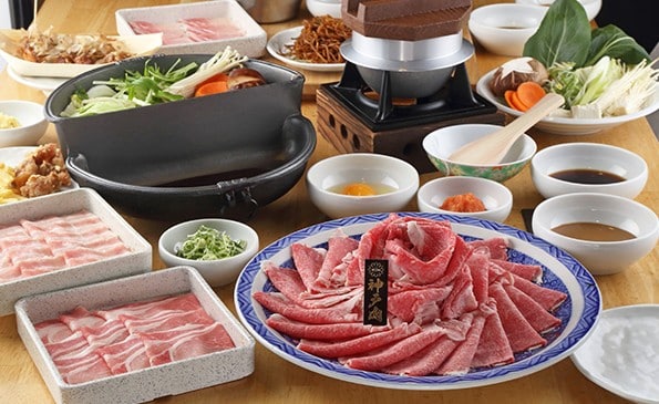 特製2段鍋集合写真